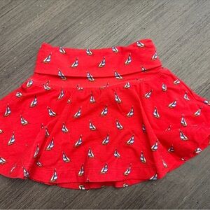 Polo by Ralph Lauren Red Sailboat Skort